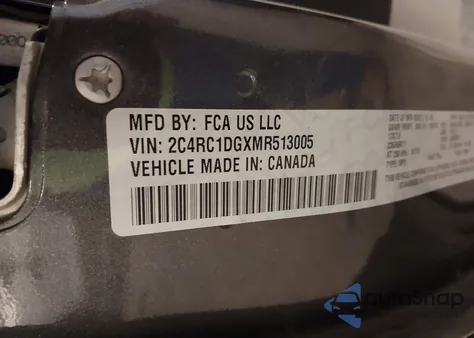 2021 Chrysler Voyager Lxi from USA, damaged, VIN 2C4RC1DGXMR513005